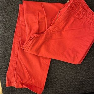 Big boys polo red pants.